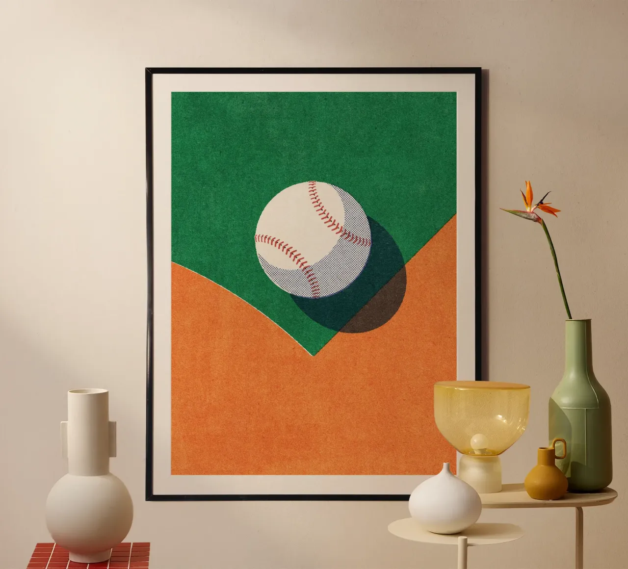 BALLS - Baseball - I poster da DANIEL COULMANN