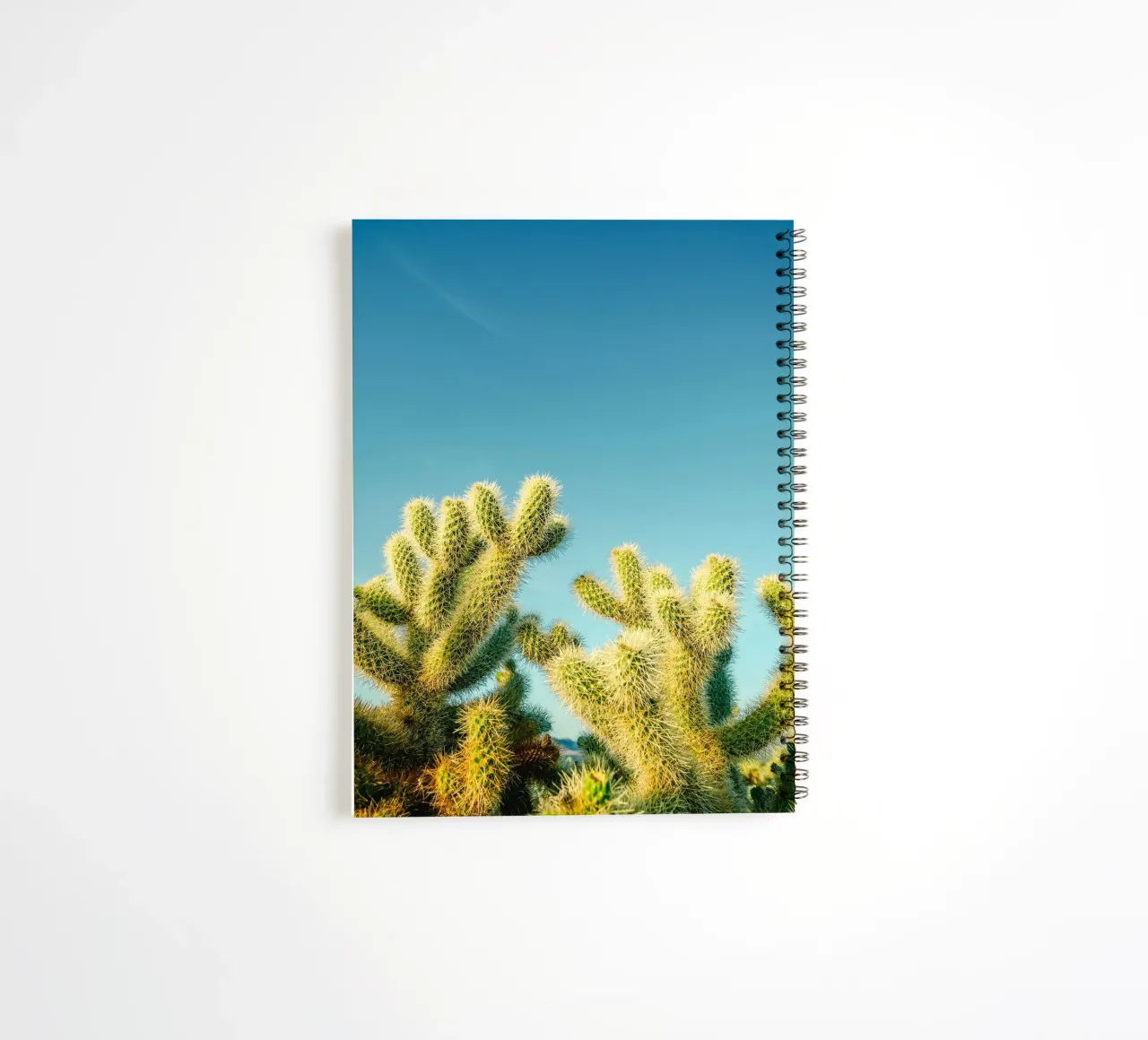 cactus desert spiral notebook by Earthly Visions