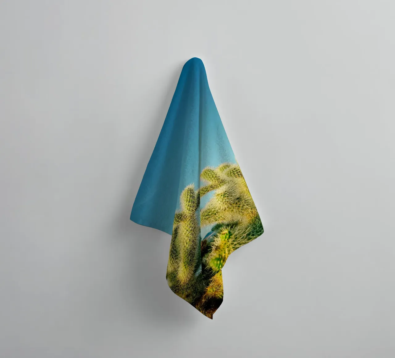 cactus del deserto asciugamano da bagno da Earthly Visions