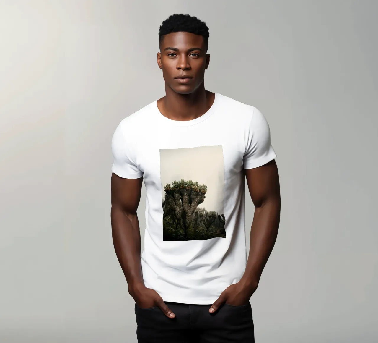 alieno arido t-shirt da Earthly Visions