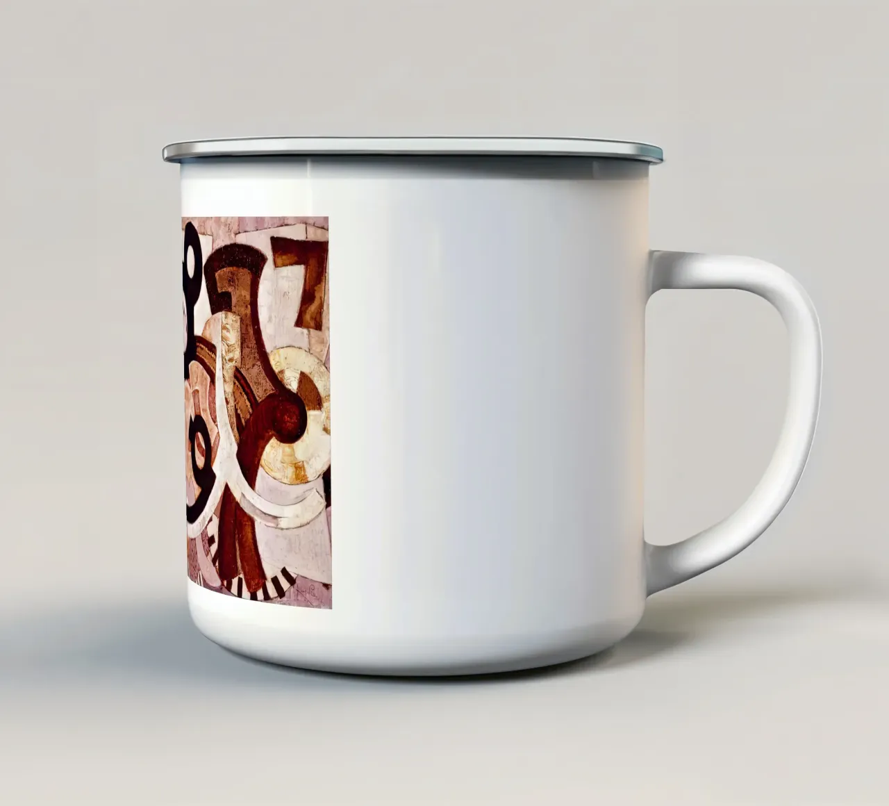 Jazz Hot, 1935 tazza in smalto da martina