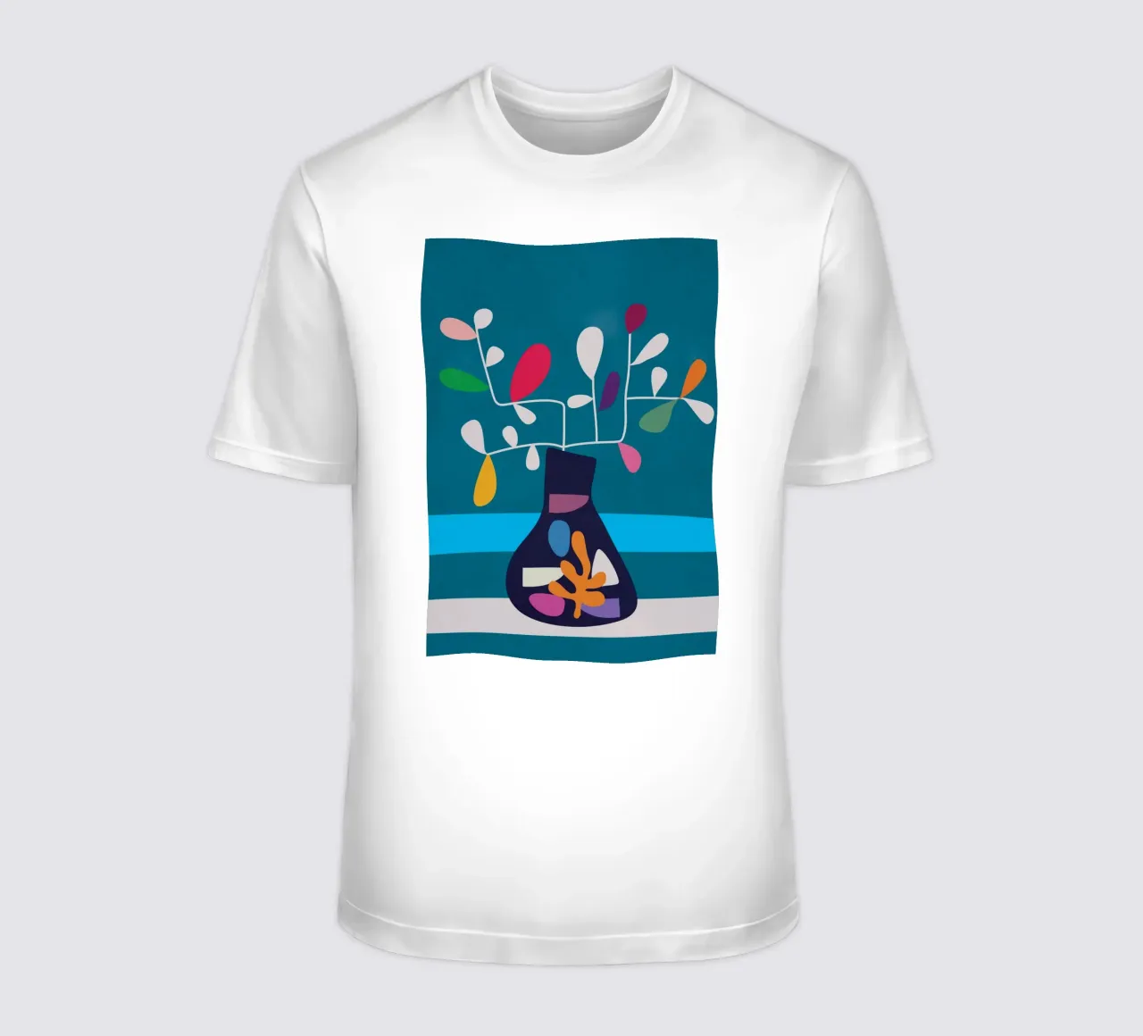 Vase of Vibrance 3 t-shirt by Nadjaa