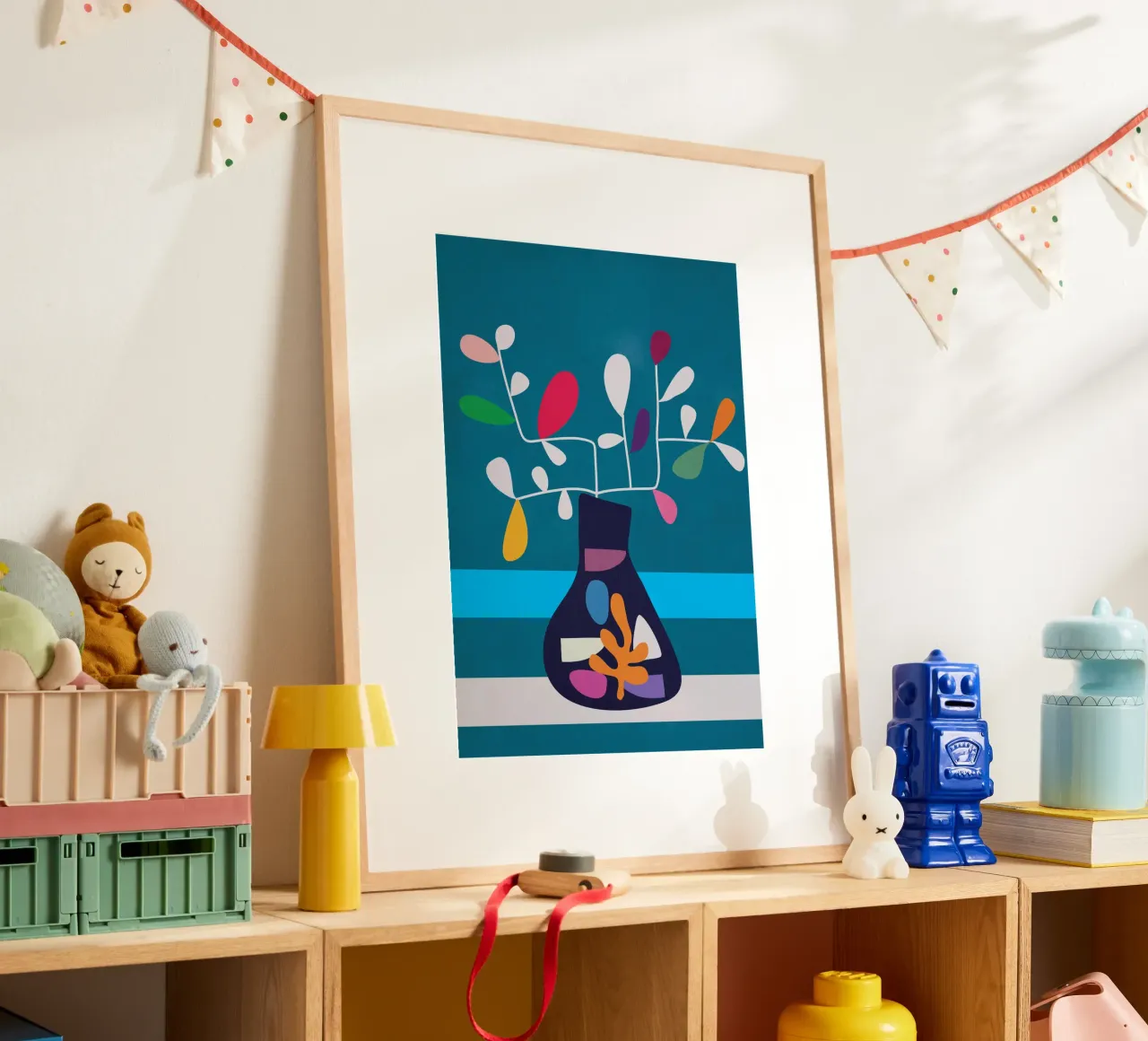 Vase of Vibrance 3 poster by Nadjaa
