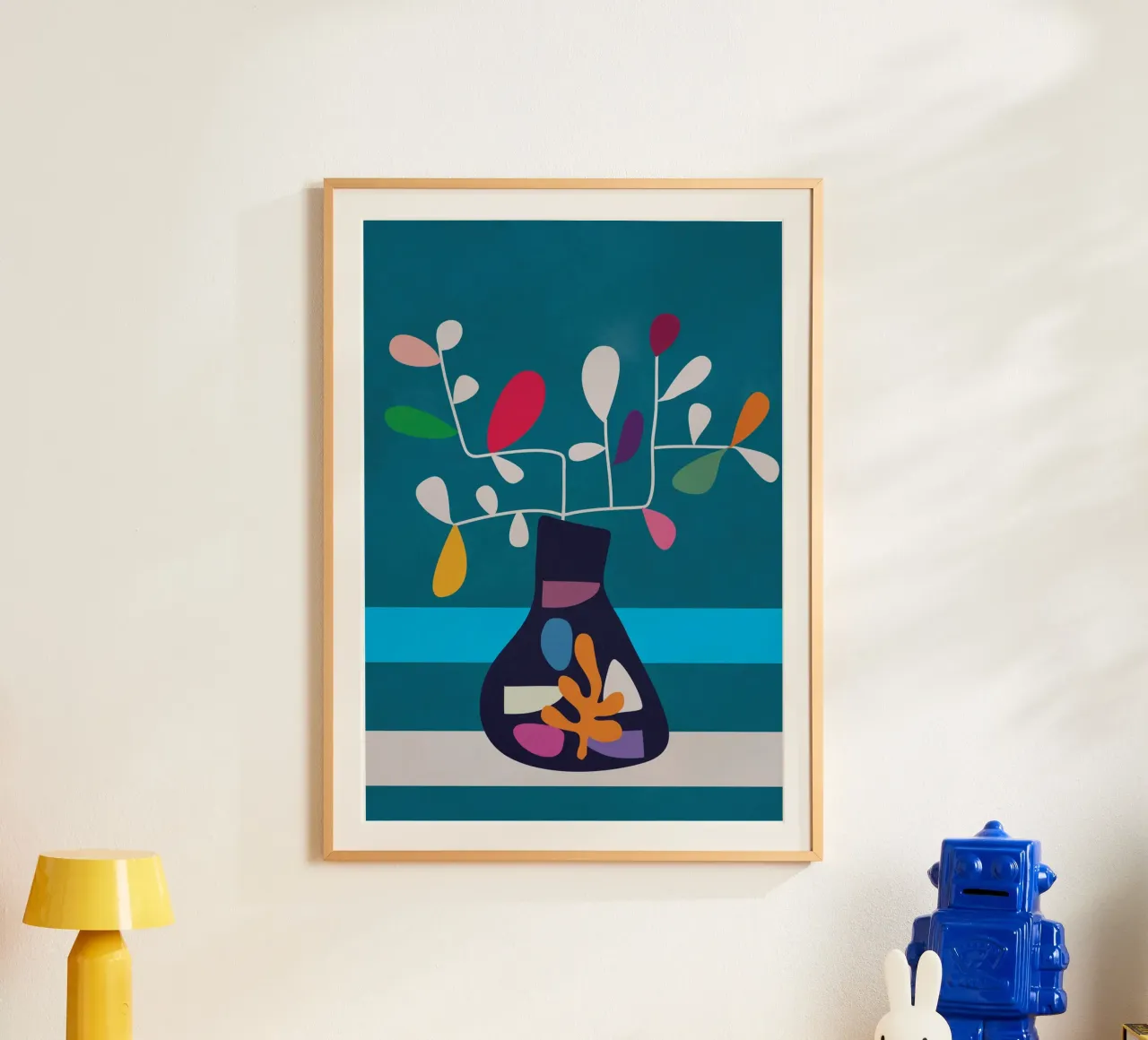 Vase of Vibrance 3 poster by Nadjaa