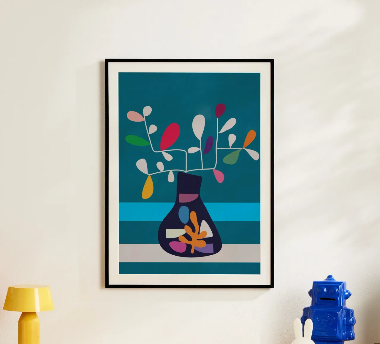 Vase of Vibrance 3 poster by Nadjaa