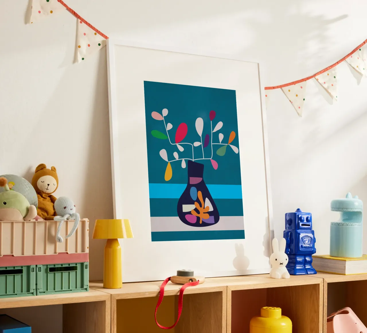 Vase of Vibrance 3 poster by Nadjaa