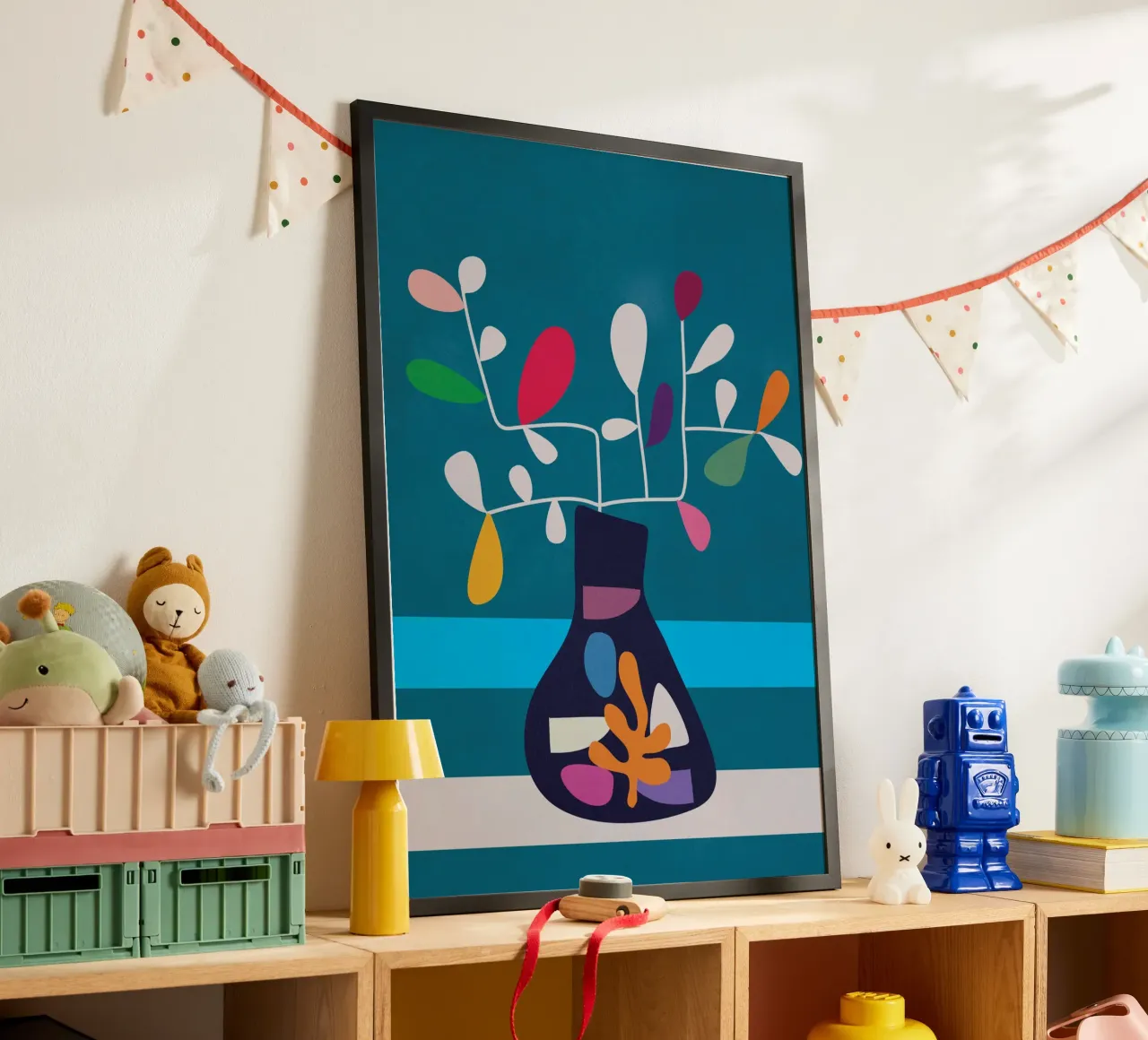 Vase of Vibrance 3 poster by Nadjaa