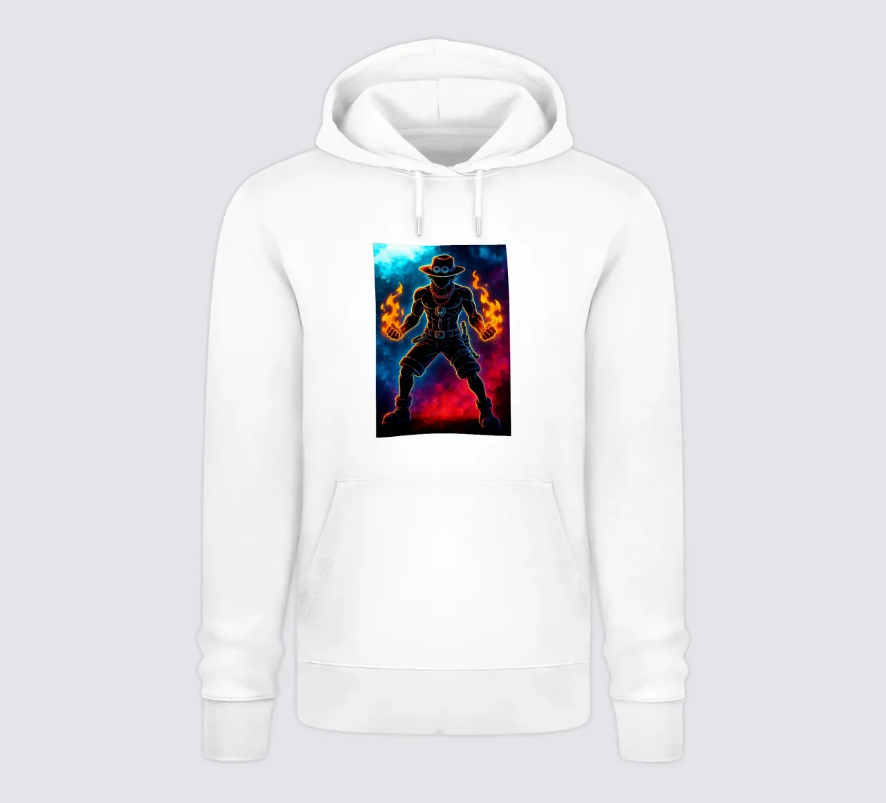 Soul Of One piece Portgas D. Ace felpa con cappuccio da DGSoulheroes
