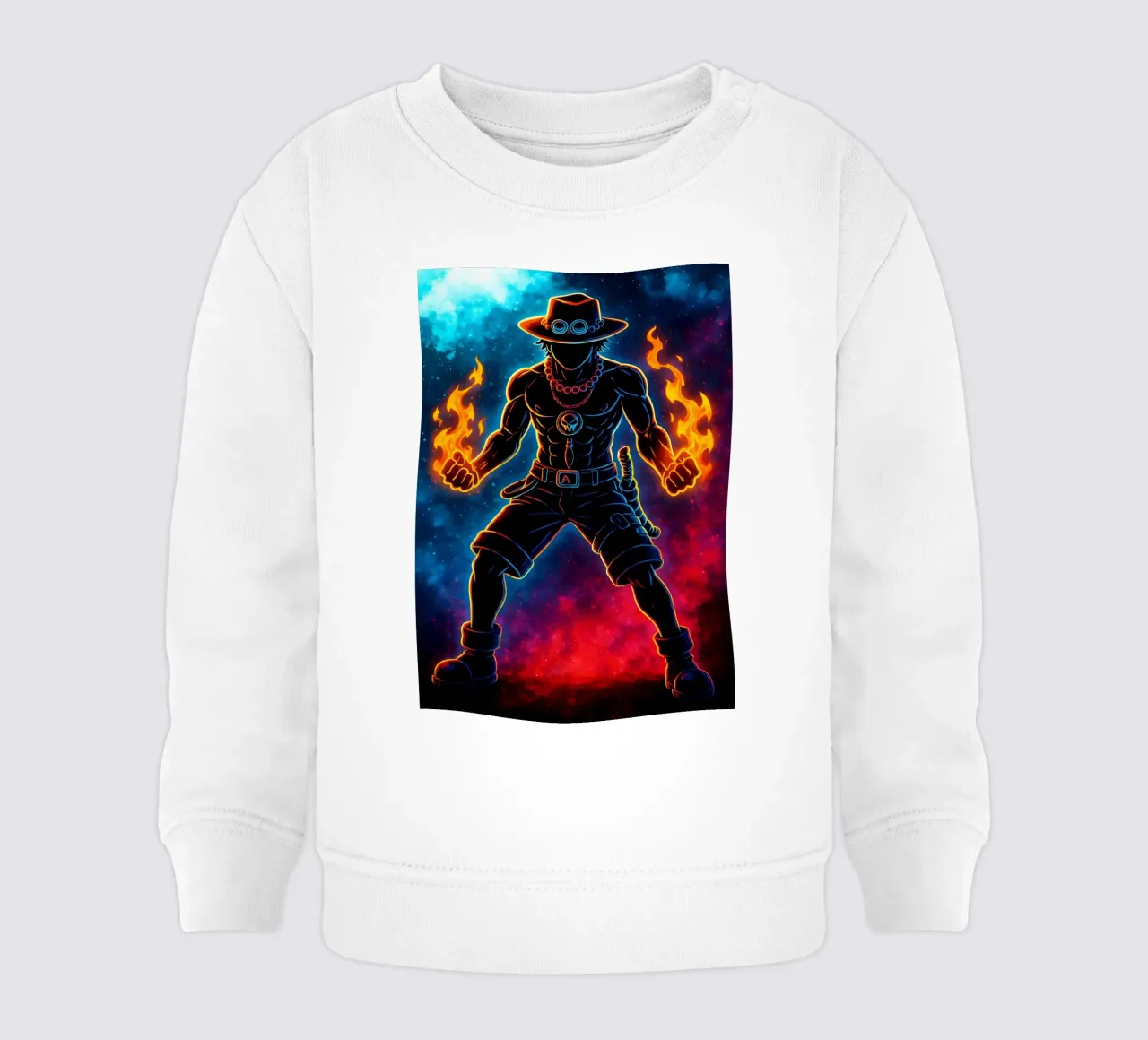 Soul Of One piece Portgas D. Ace felpa neonato da DGSoulheroes