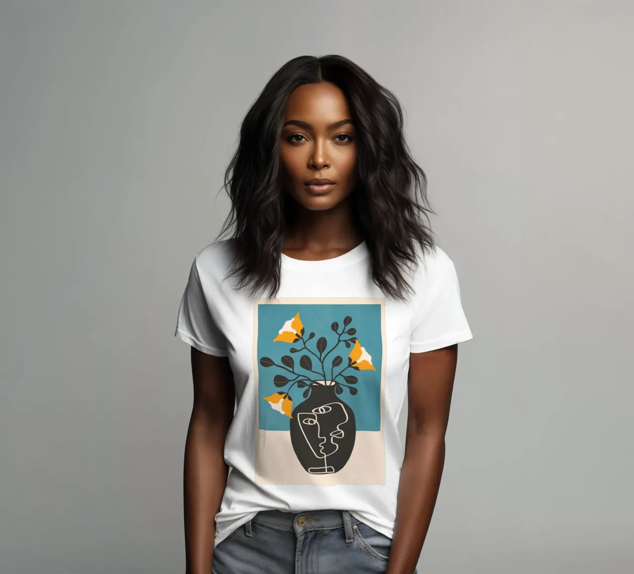 Whispers in Bloom 5 t-shirt da donna da Nadjaa
