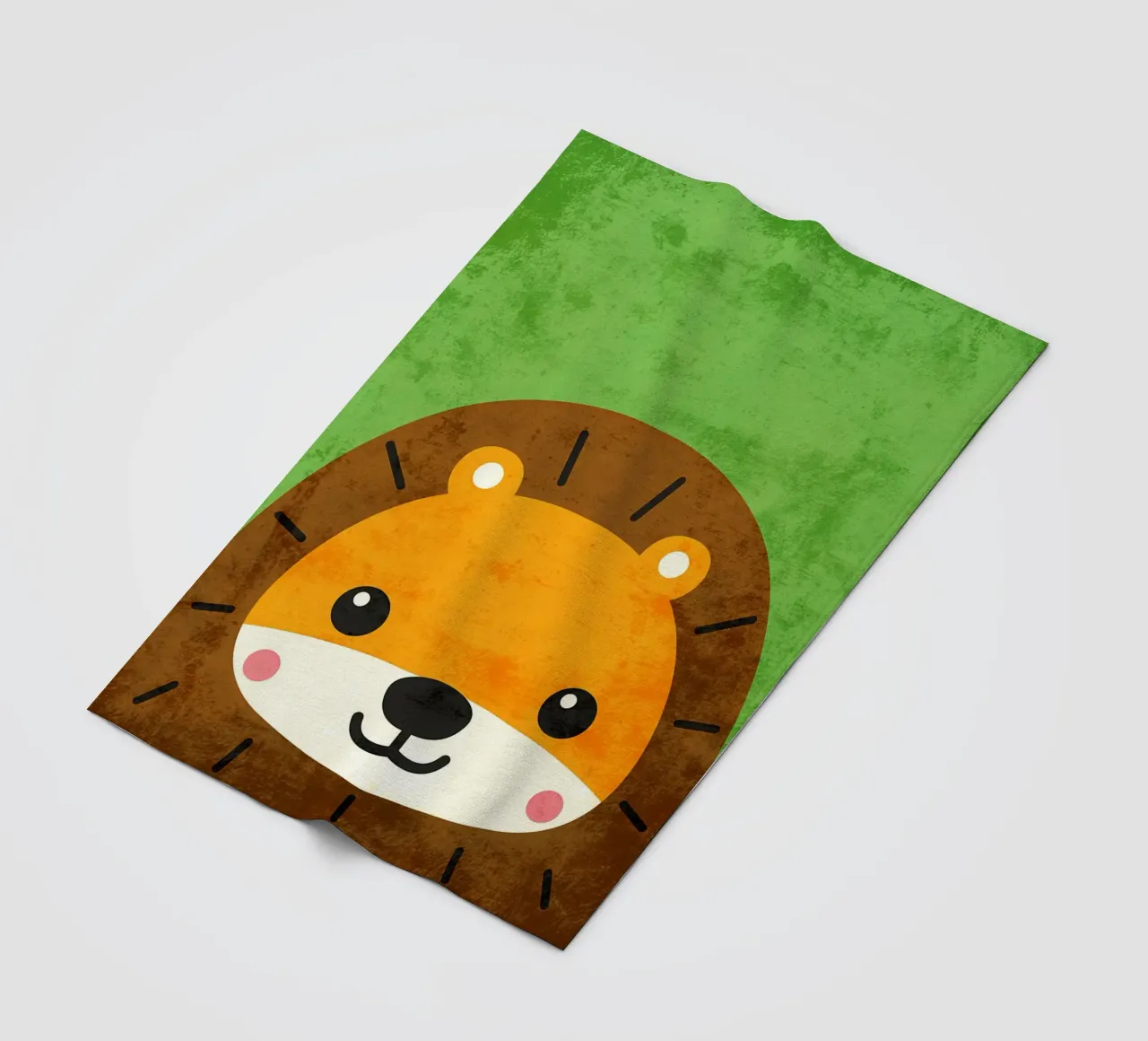 Leone dei cartoni animati coperta in pile da Paul Studio
