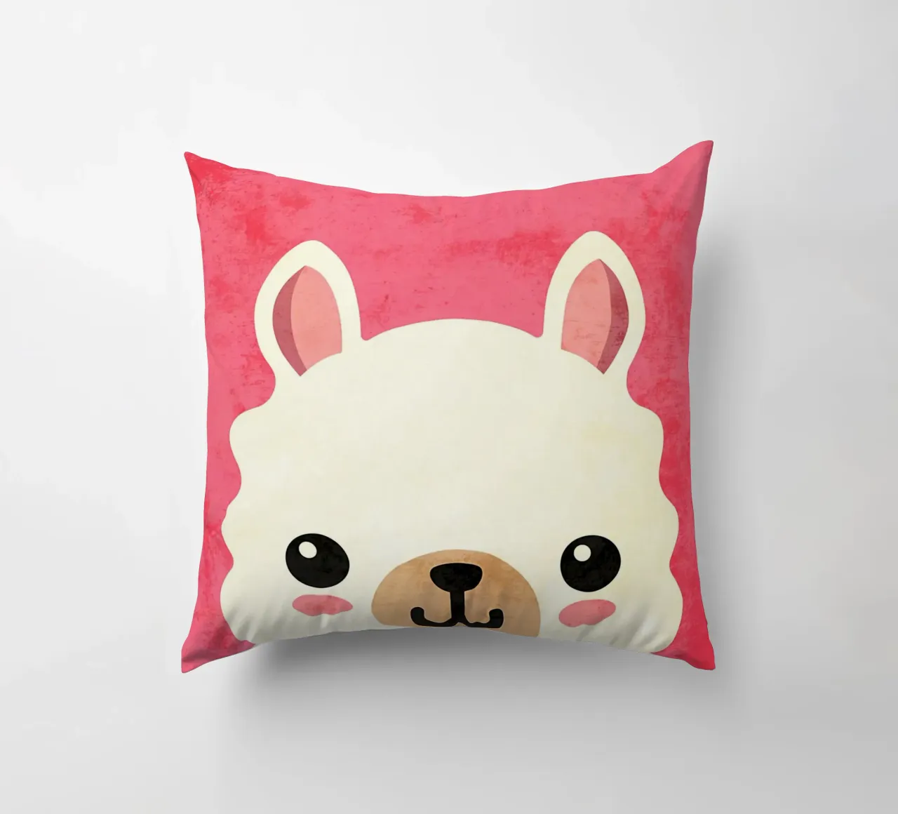 Lama a cartoni animati cuscino da Paul Studio