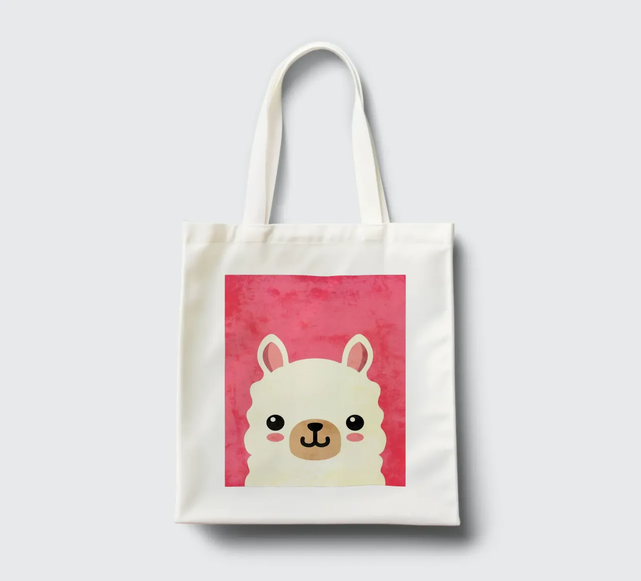 Lama a cartoni animati borsa in juta da Paul Studio