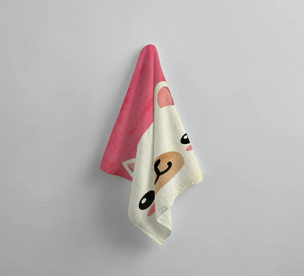 Lama a cartoni animati asciugamano da bagno da Paul Studio