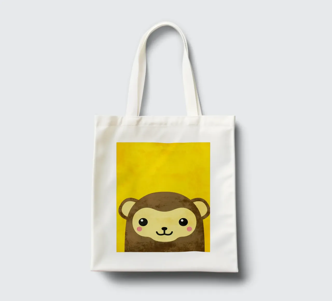 Scimmia dei cartoni animati borsa in juta da Paul Studio