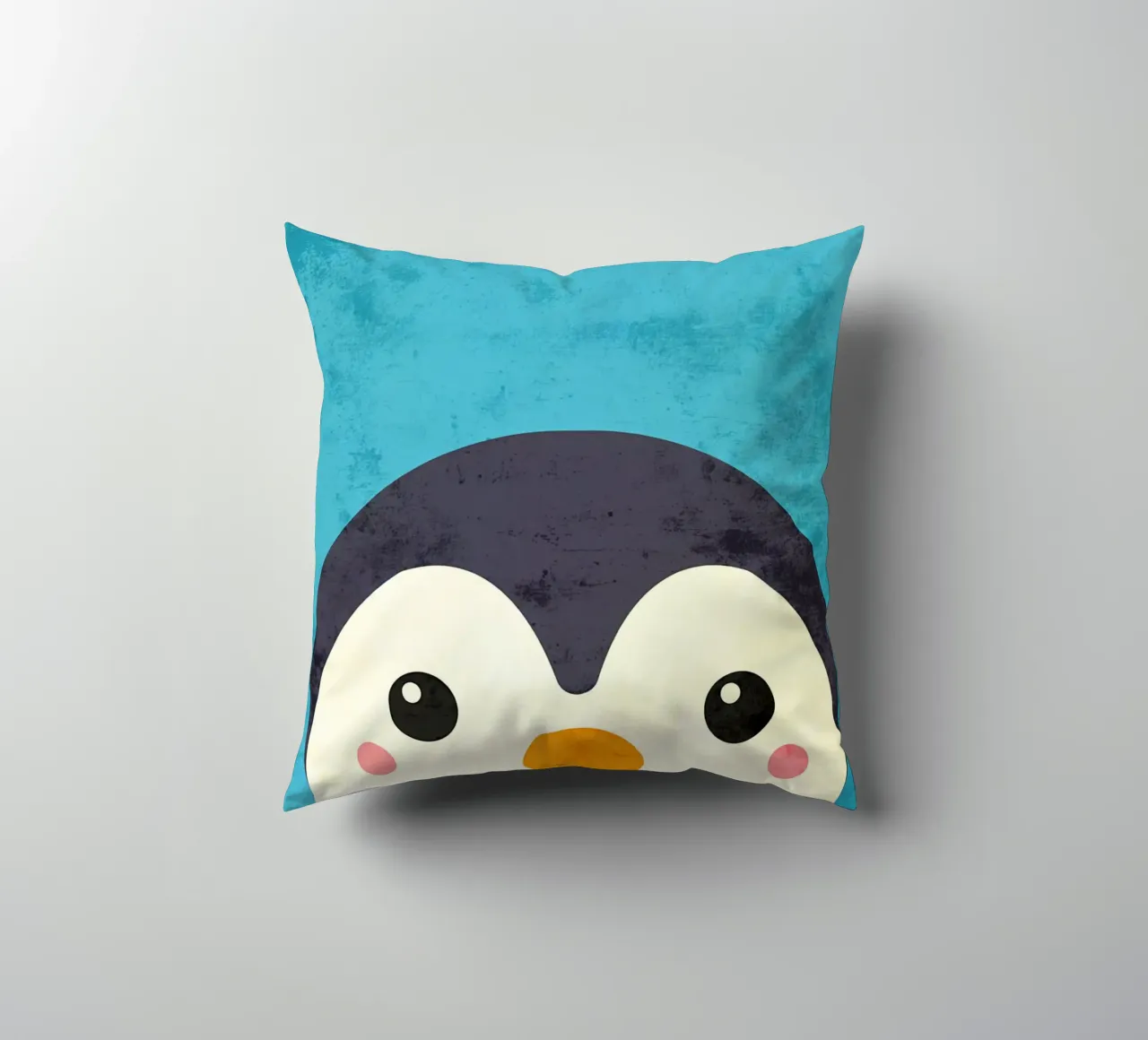 Il pinguino dei cartoni animati cuscino da Paul Studio