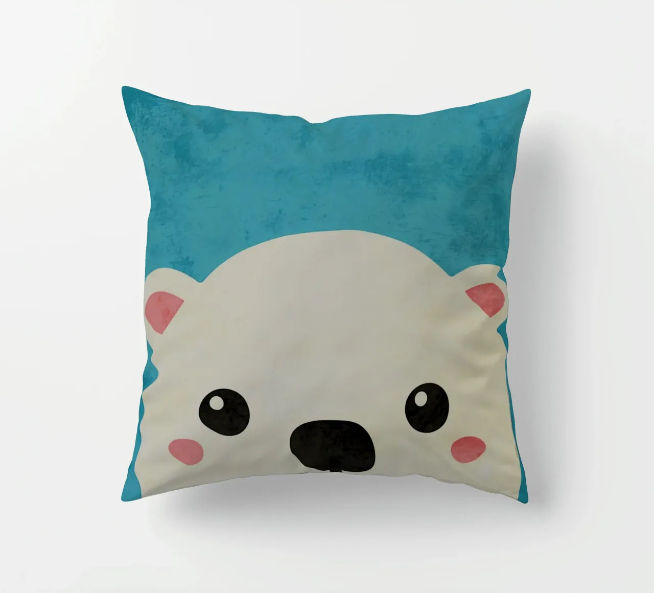 Orso polare a cartoni animati cuscino da Paul Studio