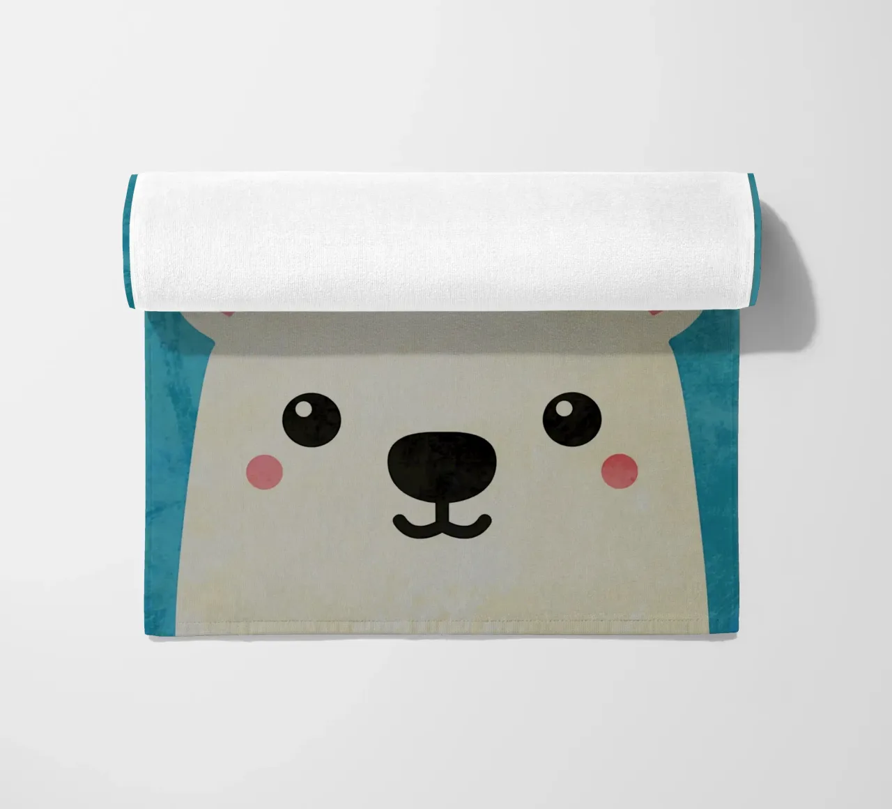 Orso polare a cartoni animati telo mare da Paul Studio