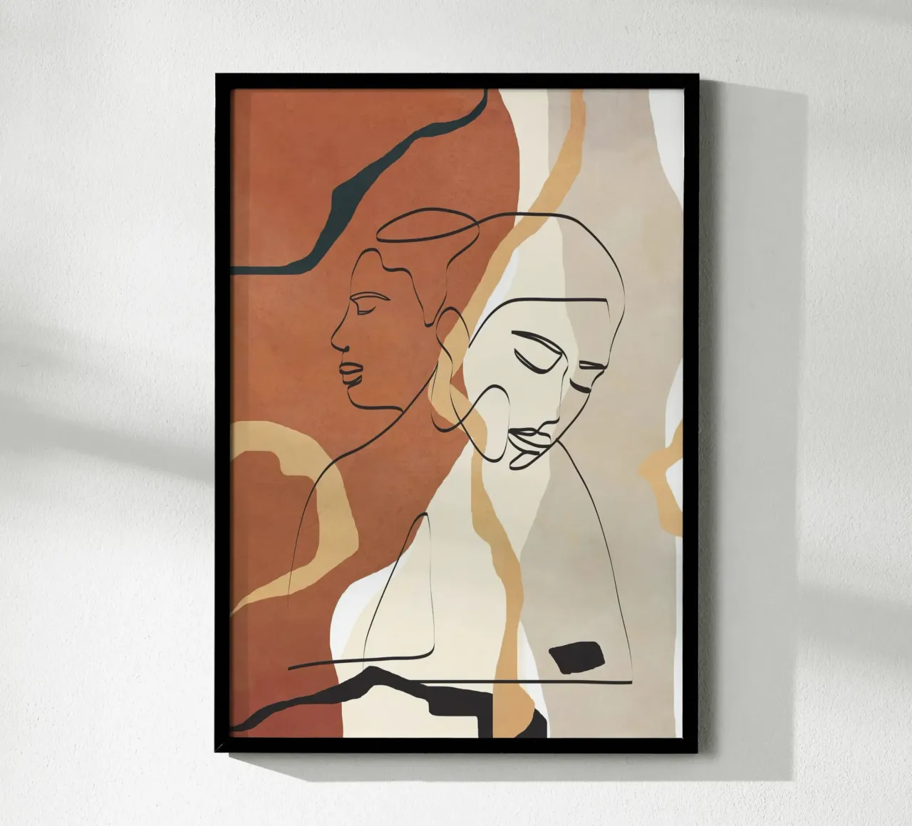 Developed Faces 02 poster da Nadjaa