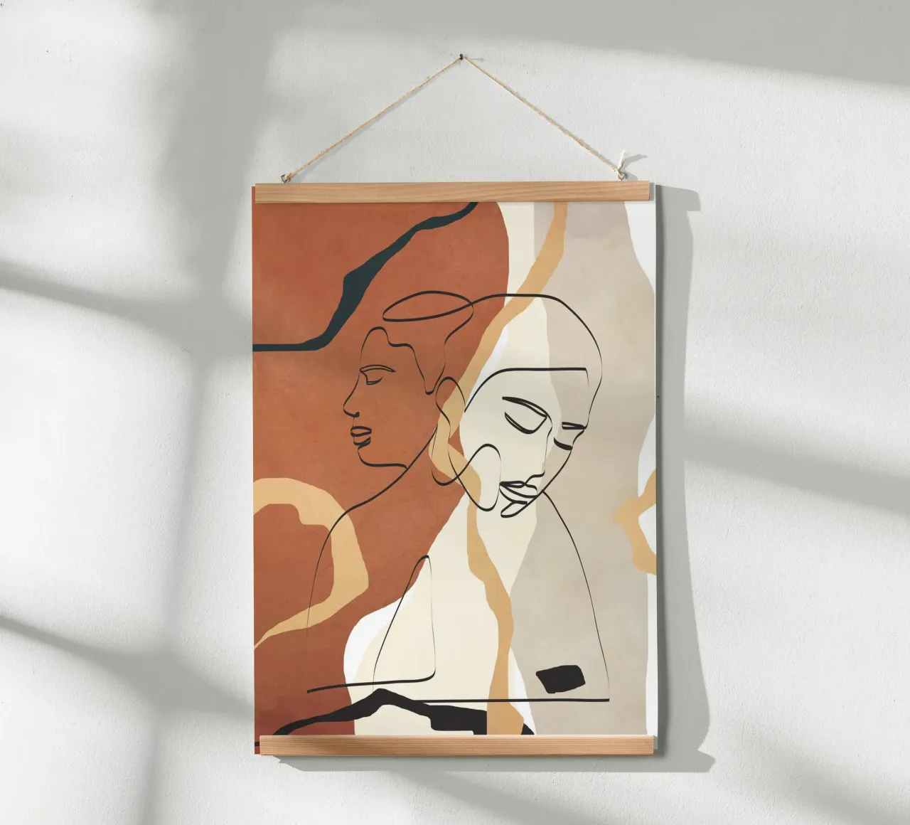 Developed Faces 02 poster da Nadjaa