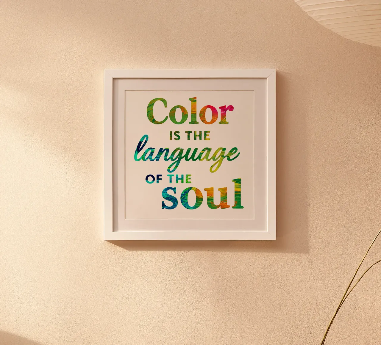 COLOR IS THE LANGUAGE OF THE SOUL carta hahnemühle da Vintage Van Gogh