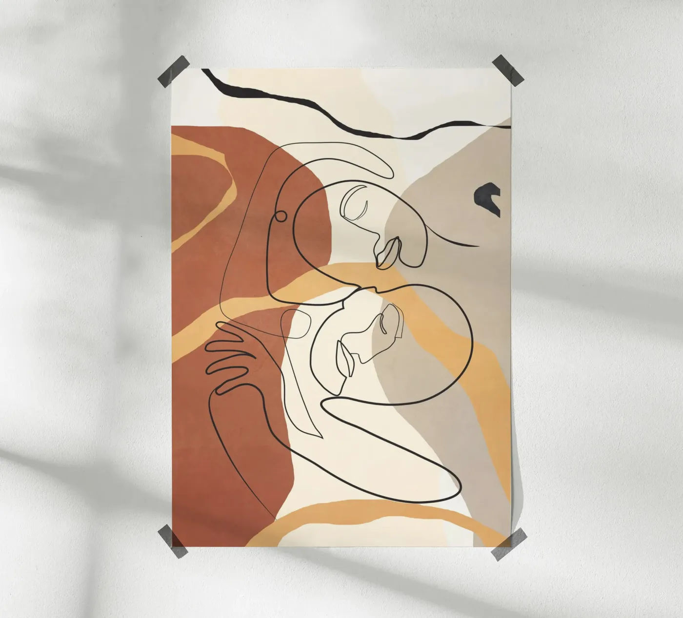 Developed Faces 03 poster by Nadjaa