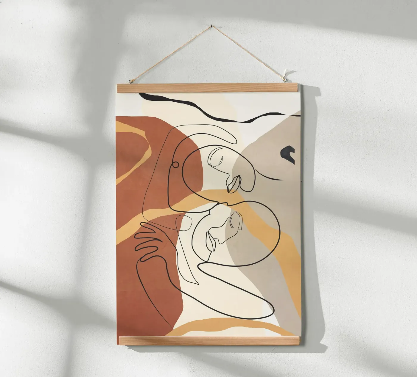 Developed Faces 03 poster by Nadjaa