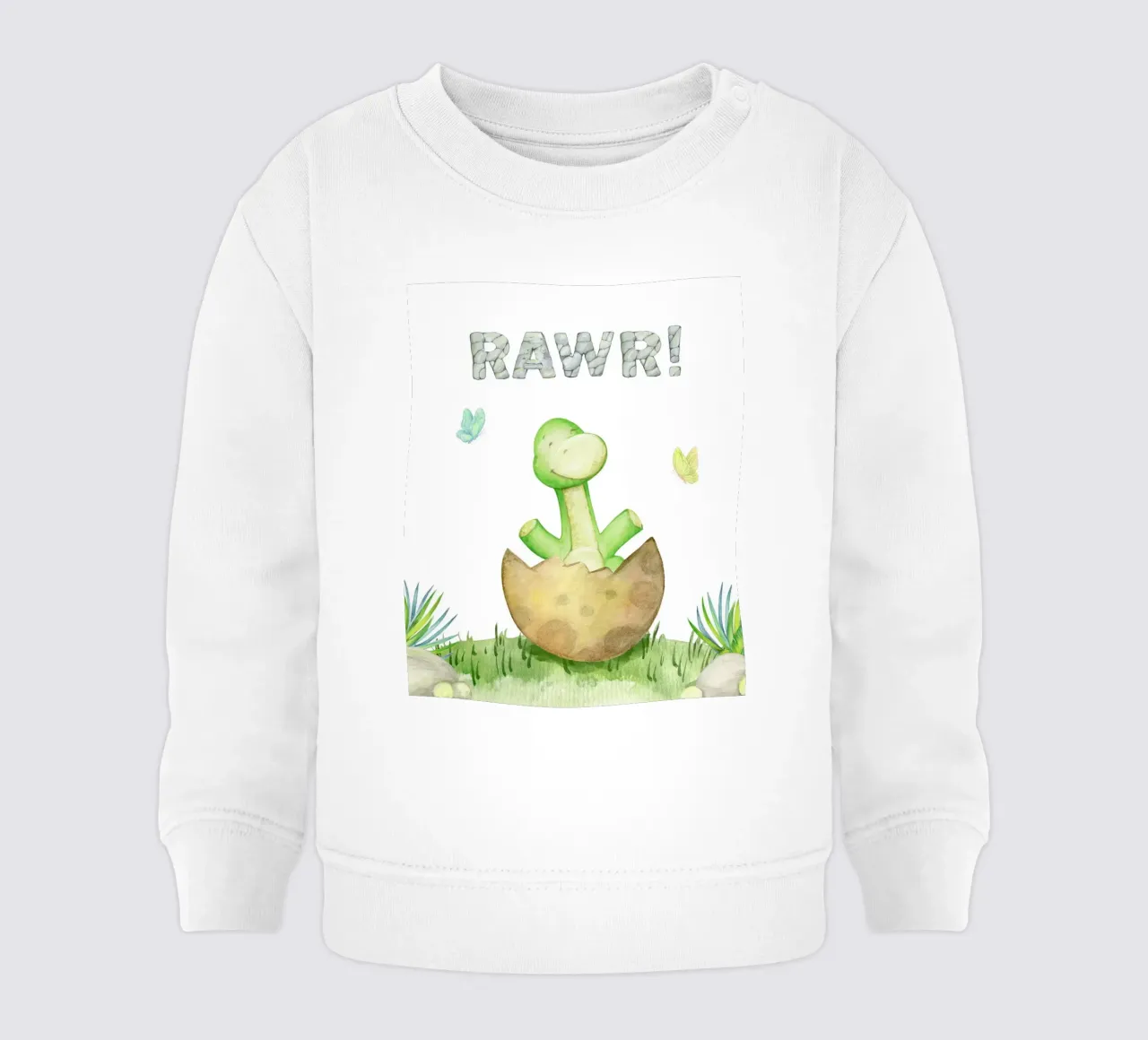 RAWR! felpa neonato da LisaArtes