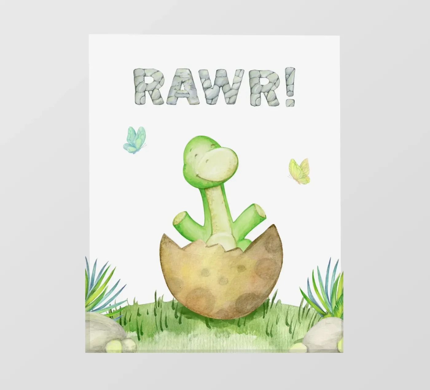 RAWR! fotobehang van LisaArtes