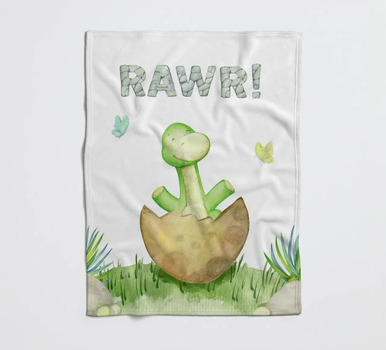RAWR! coperta in pile da LisaArtes