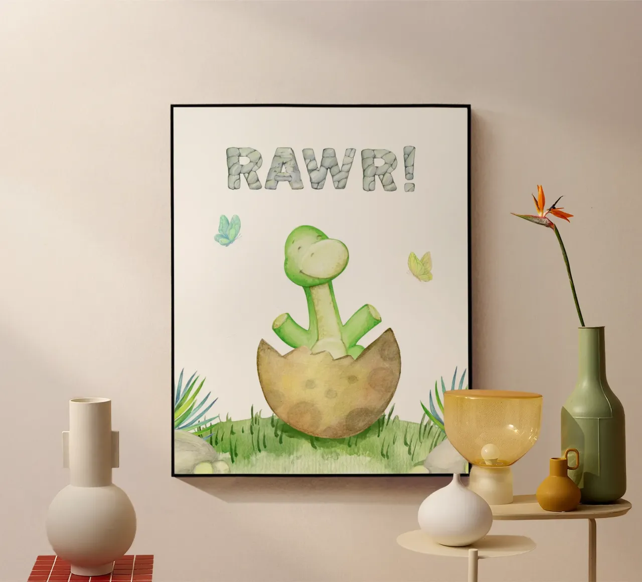 RAWR! plexiglass da LisaArtes