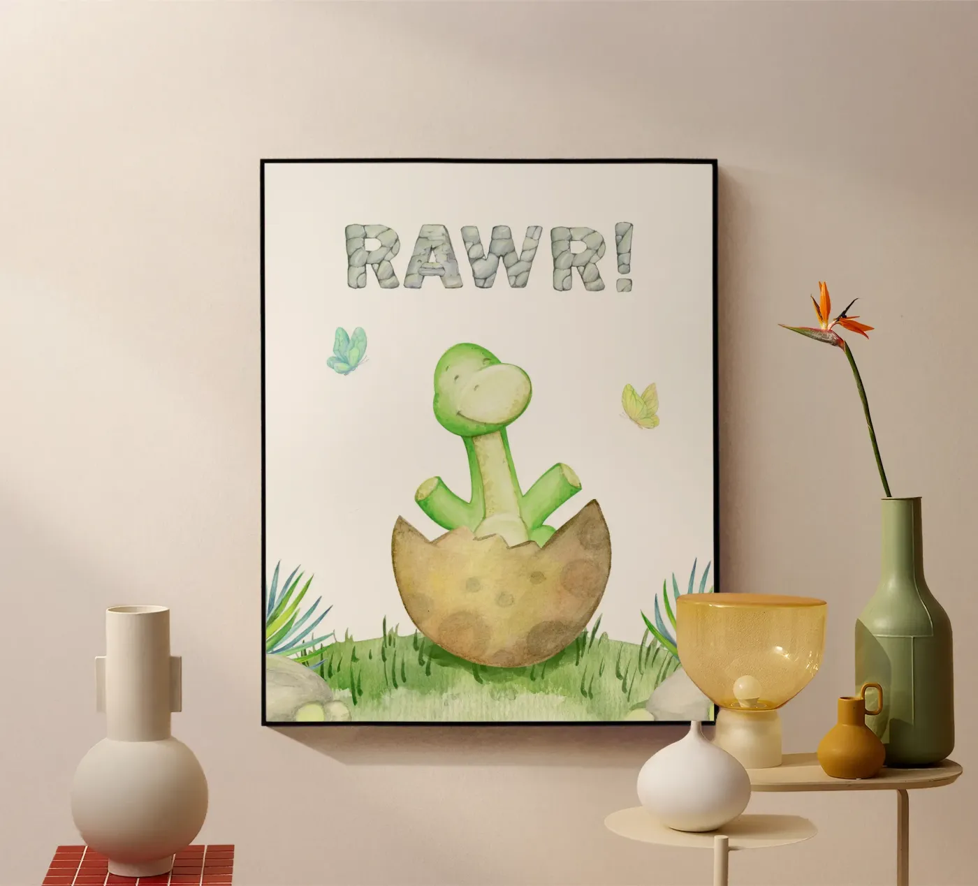 RAWR! Acryl-Glas von LisaArtes