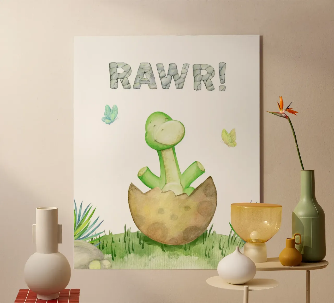 RAWR! plexiglass da LisaArtes