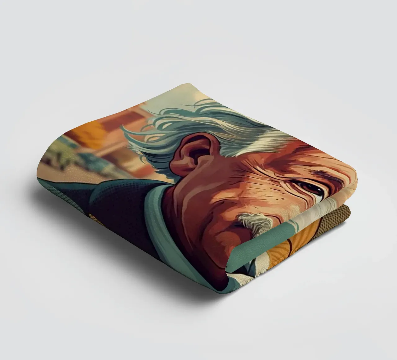 Albert Einstein vintage style asciugamano da bagno da Lembayung art