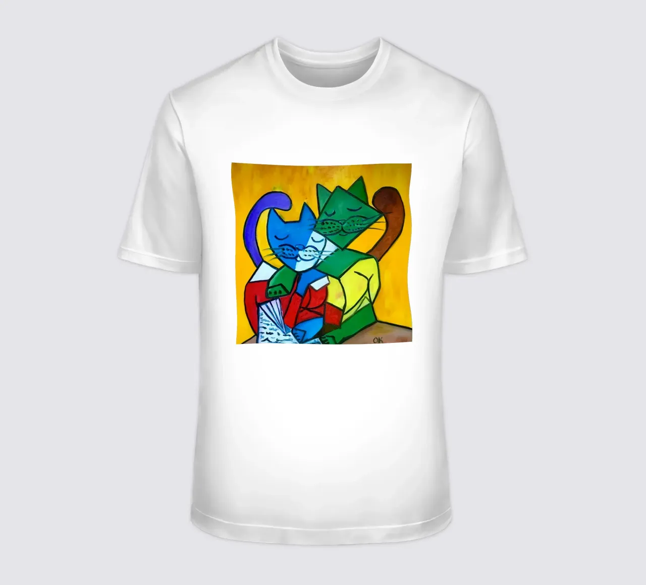 Due gatti lettori t-shirt da NelidaRMackey