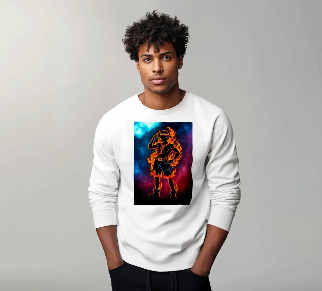 Soul Of One piece Portgas D. Ace felpa da DGSoulheroes