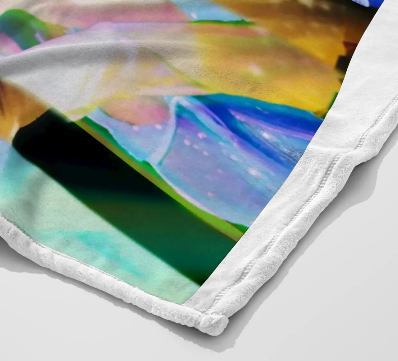 Benson Boone: The Fearless Voice of a New Generation fleece blanket by Abasa Inaraya