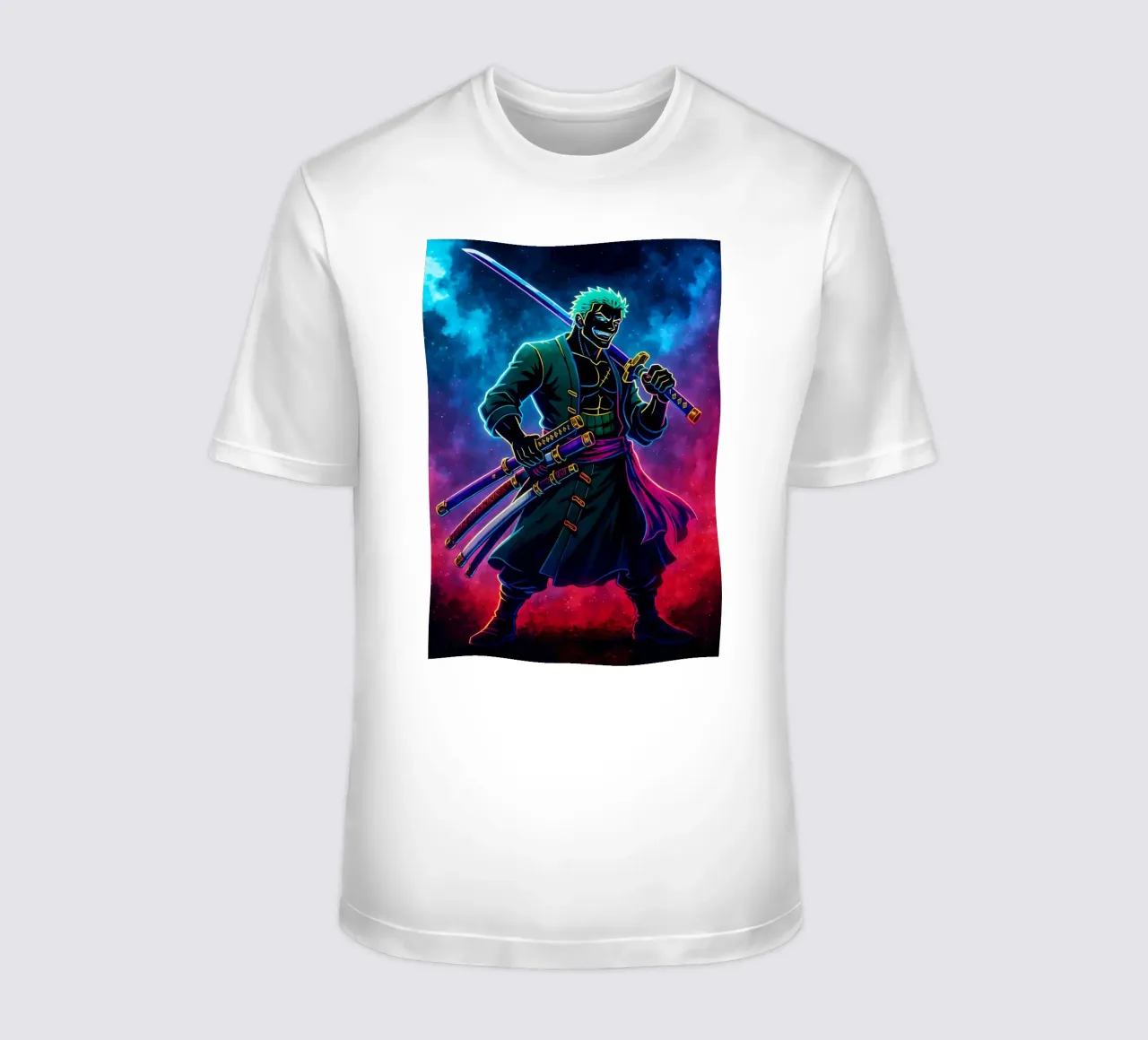 Soul Of One piece Roronoa Zoro t-shirt da DGSoulheroes