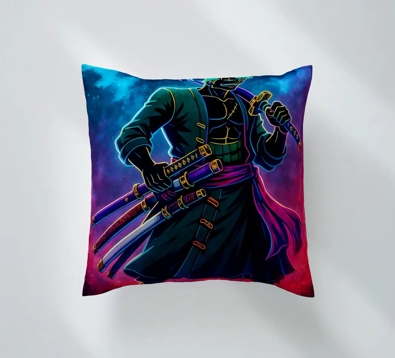 Soul Of One piece Roronoa Zoro cuscino da DGSoulheroes