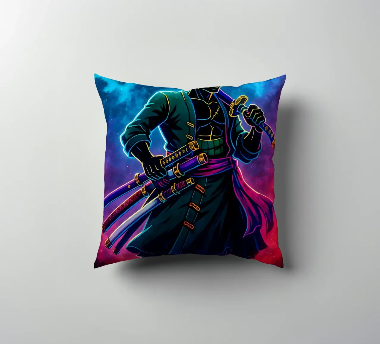 Soul Of One piece Roronoa Zoro cuscino da DGSoulheroes