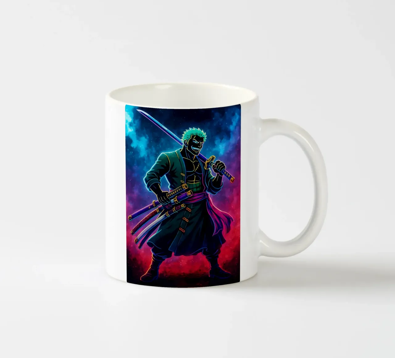 Soul Of One piece Roronoa Zoro tazza in ceramica da DGSoulheroes