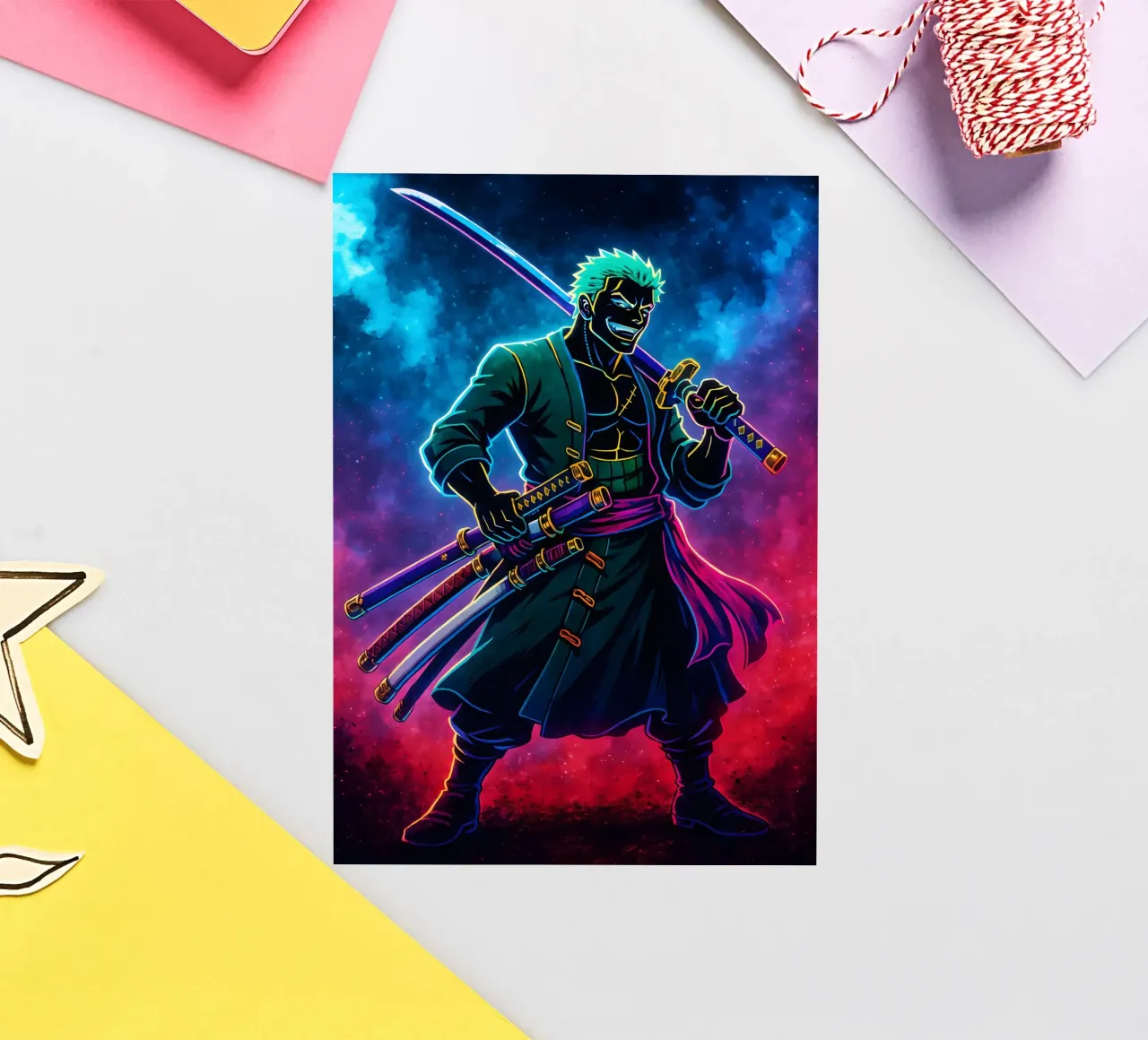 Soul Of One piece Roronoa Zoro sticker by DGSoulheroes