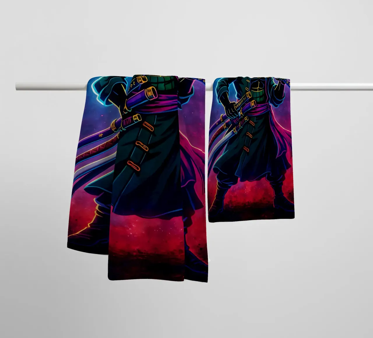 Soul Of One piece Roronoa Zoro asciugamano da bagno da DGSoulheroes