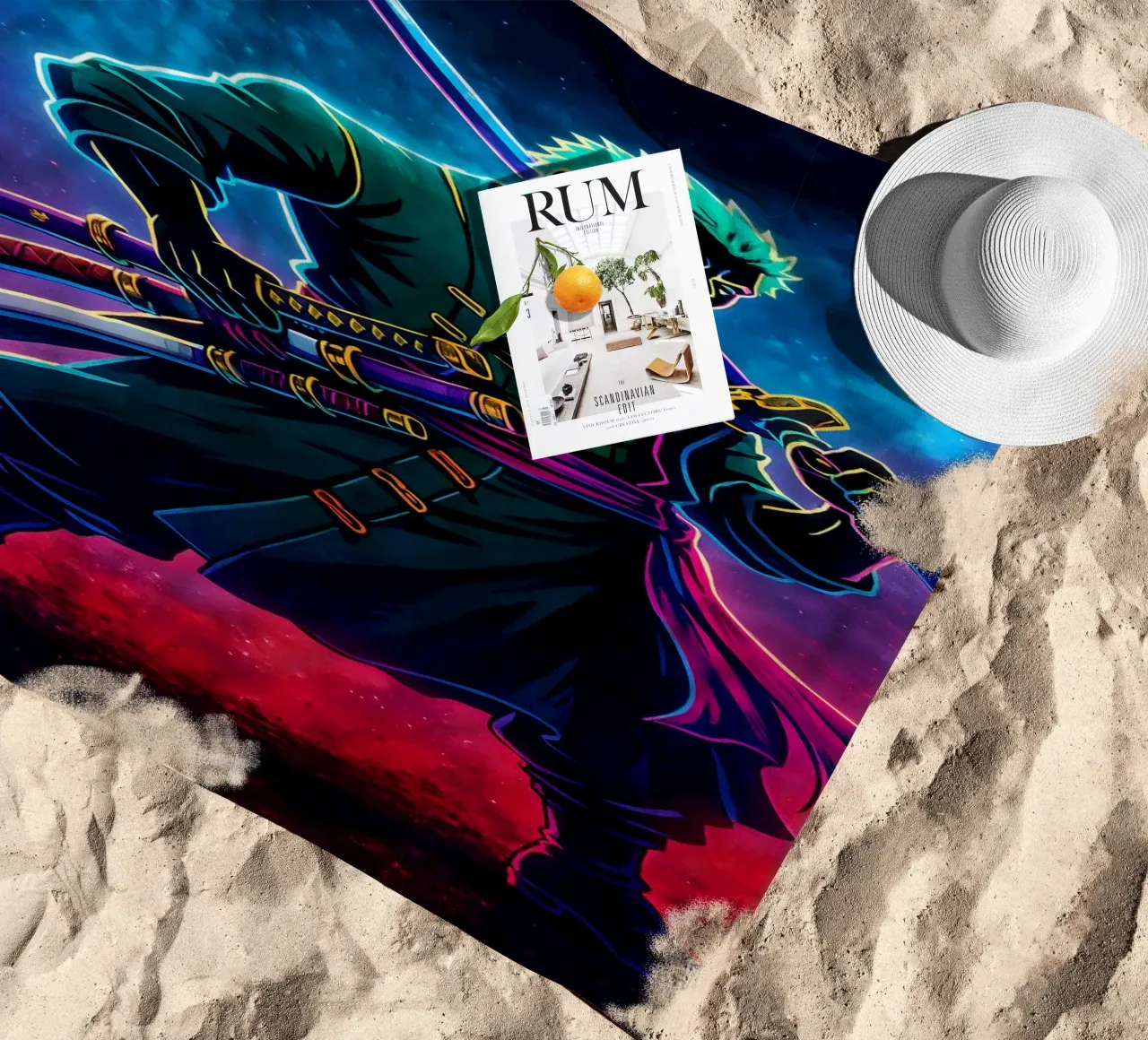 Soul Of One piece Roronoa Zoro telo mare da DGSoulheroes