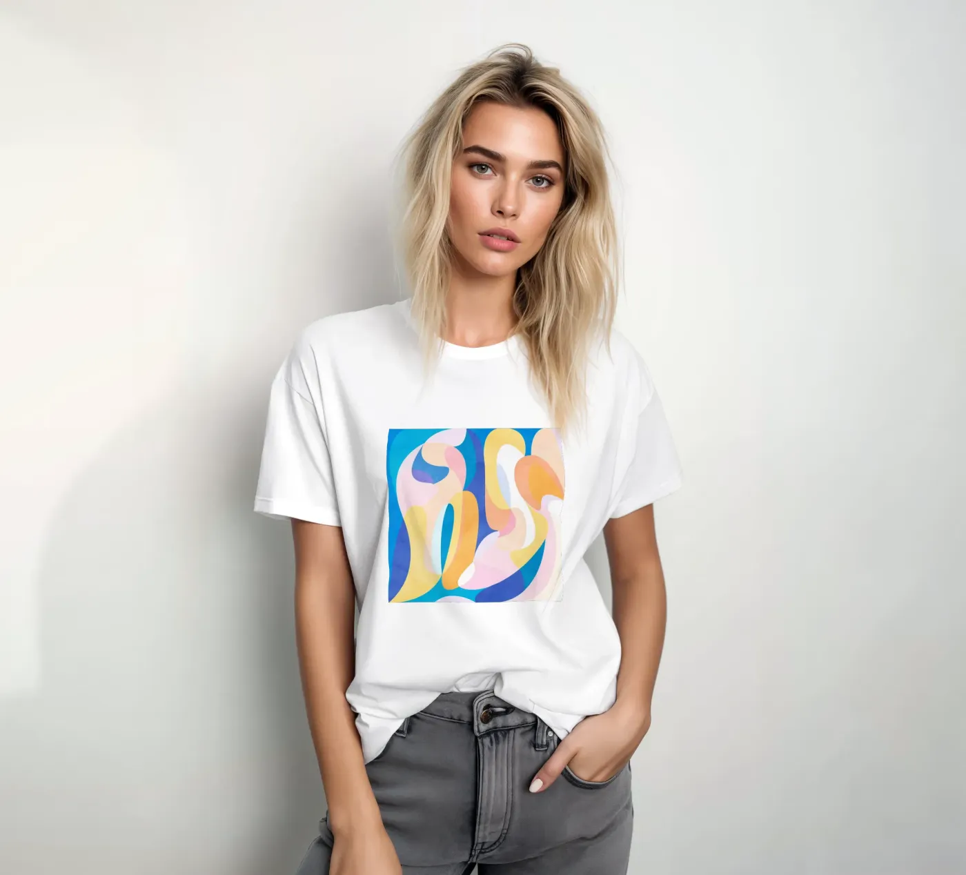 Waves t-shirt da Lines Inside