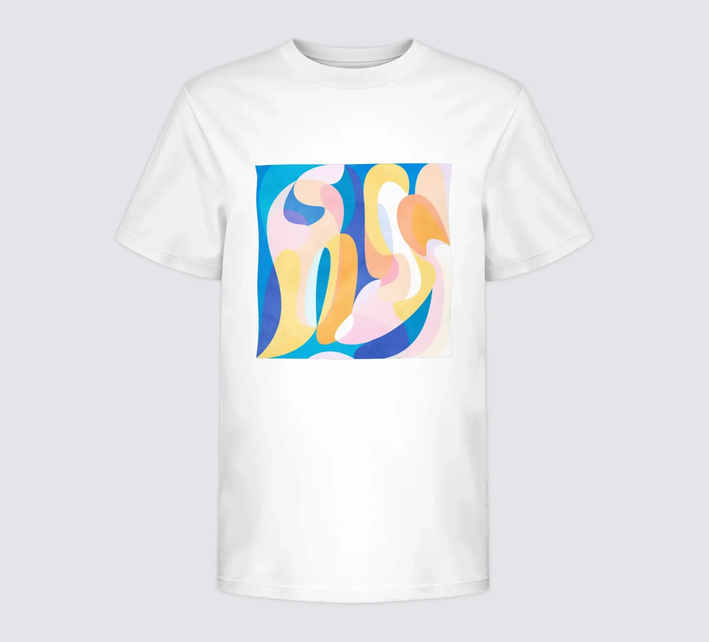 Waves kinder t-shirt van Lines Inside