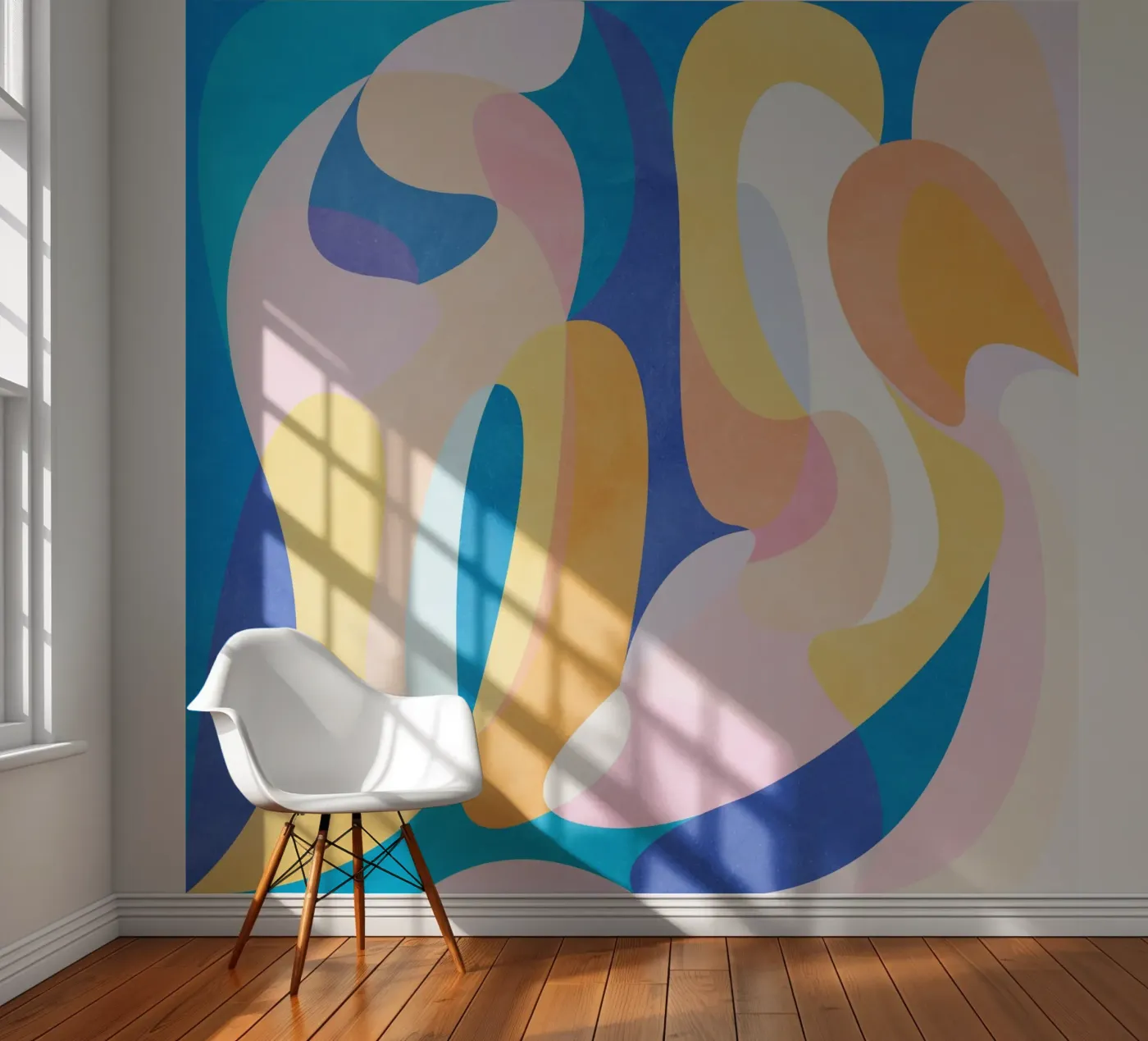 Waves papier peint photo de Abstract Joy