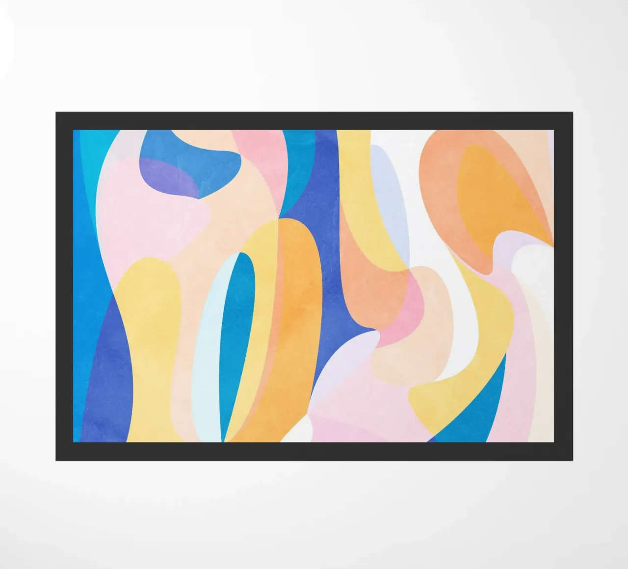 Waves doormat by Abstract 888