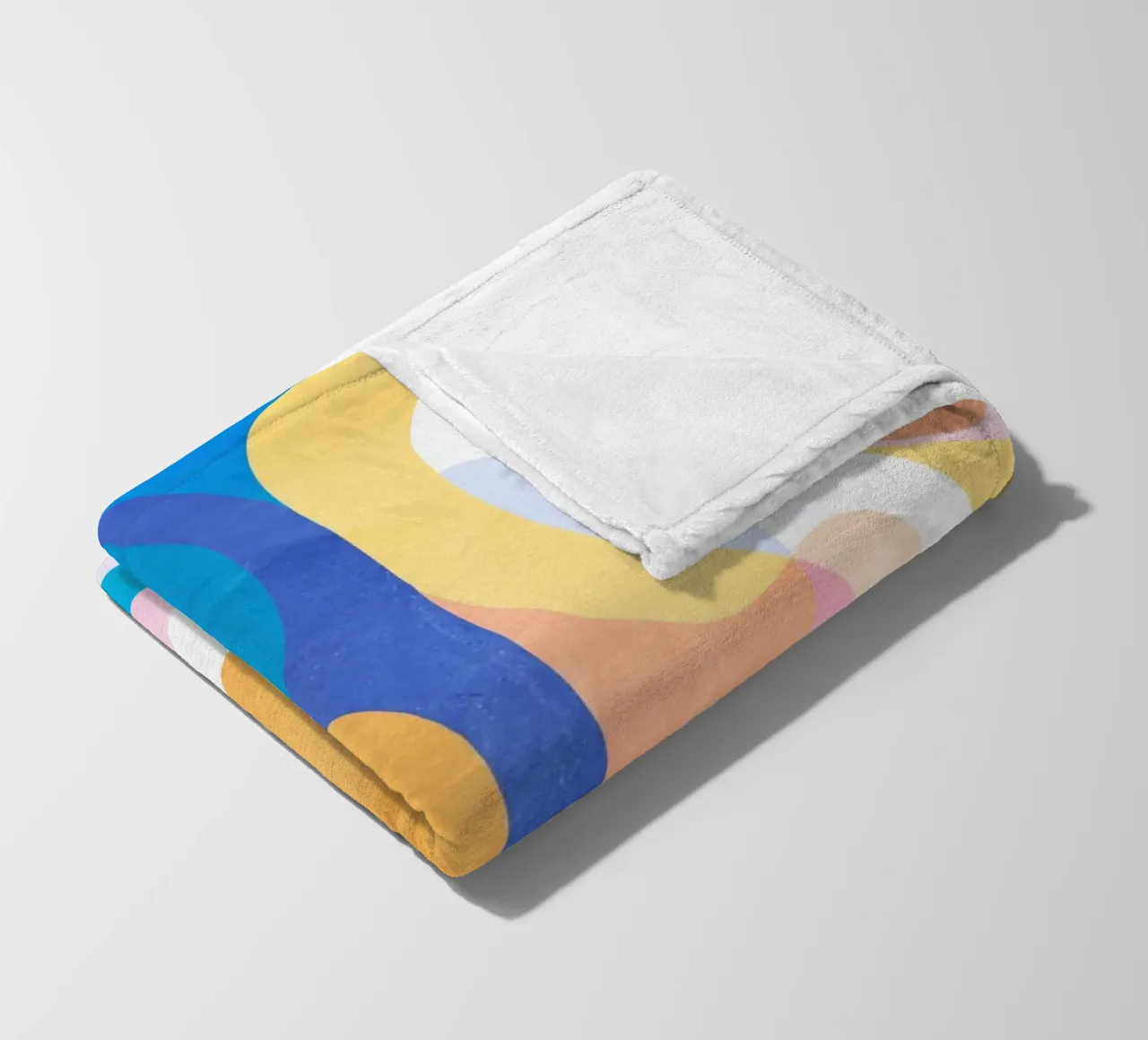 Waves Fleecedecke von Abstract 888