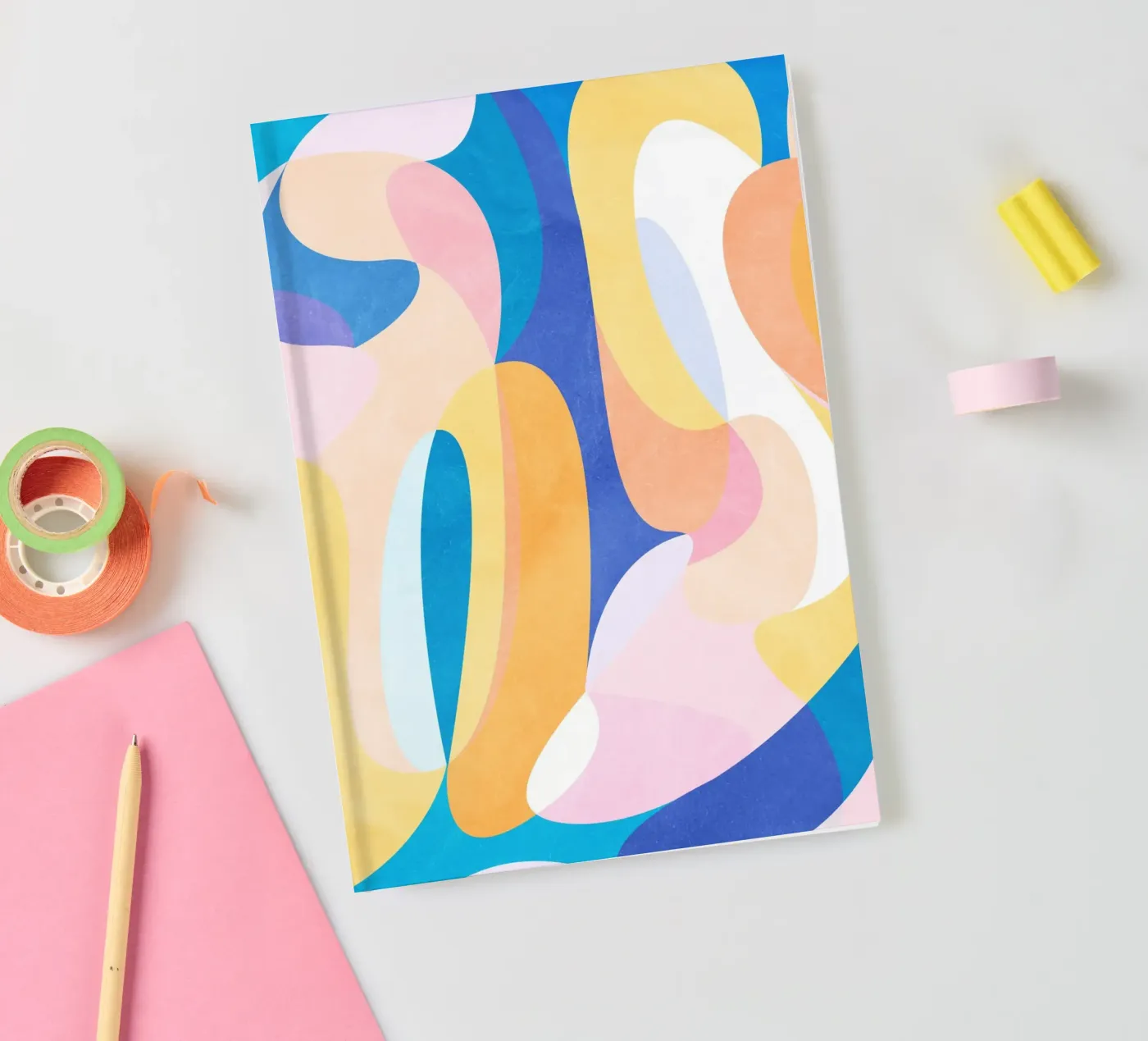 Waves notebook by Abstract Joy